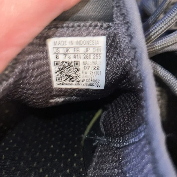 Adidas Men's Kaptir 2.0 Gray Cloudfoam Running Shoe
Size 8 - Picture 11 of 14